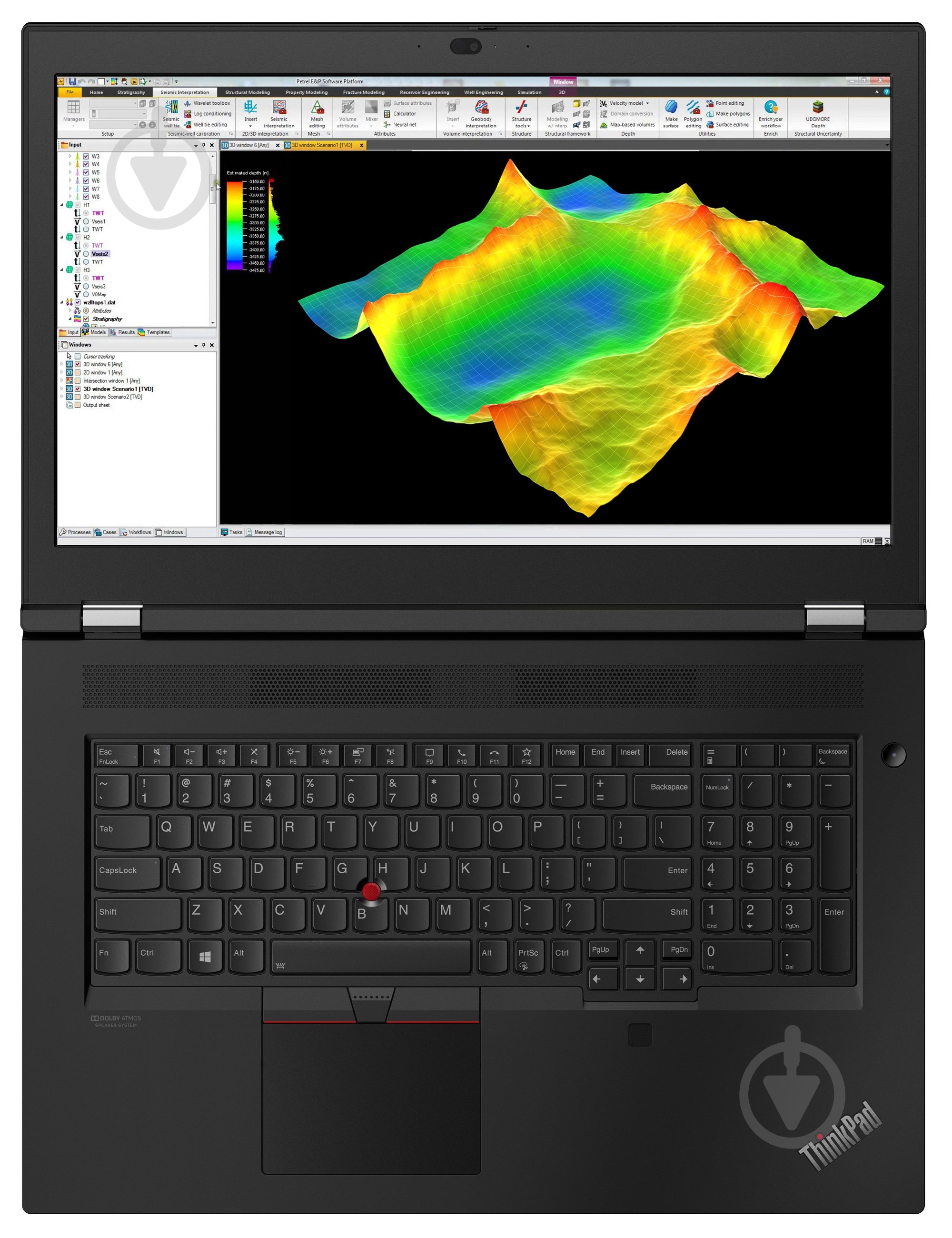 Ноутбук Lenovo ThinkPad P17 17,3" (20YU000GRA) black - фото 3