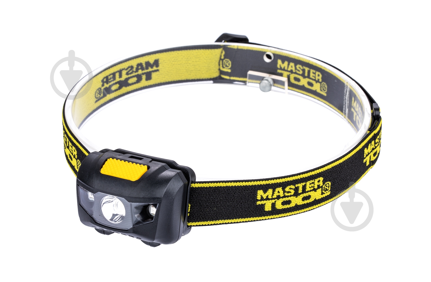 Фонарь налобный MasterTool 1W 80 Лм (94-0812) - фото 1