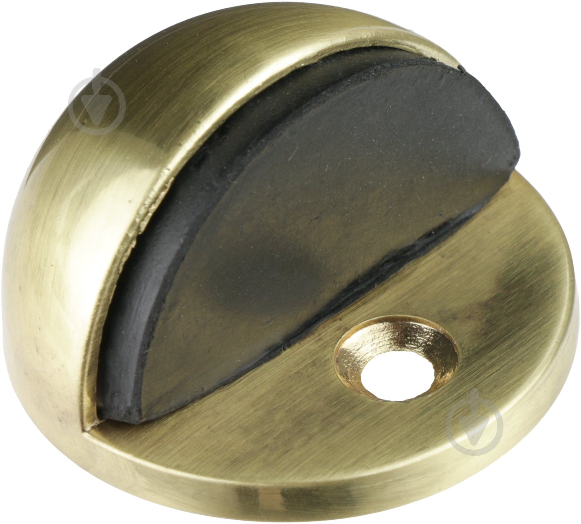 Стопор дверний Comit ракушка 902 матова латунь - фото 1