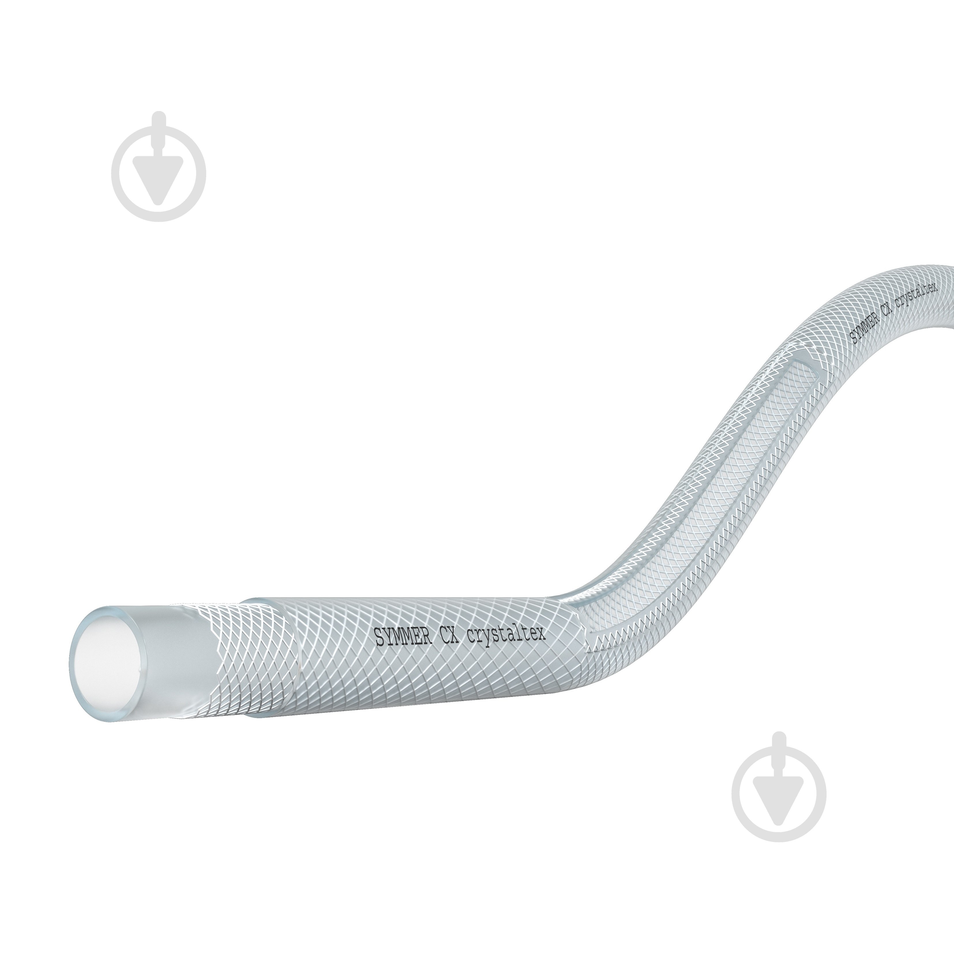 Трубка ПВХ SYMMER Crystaltex армована d16x3 мм - фото 2