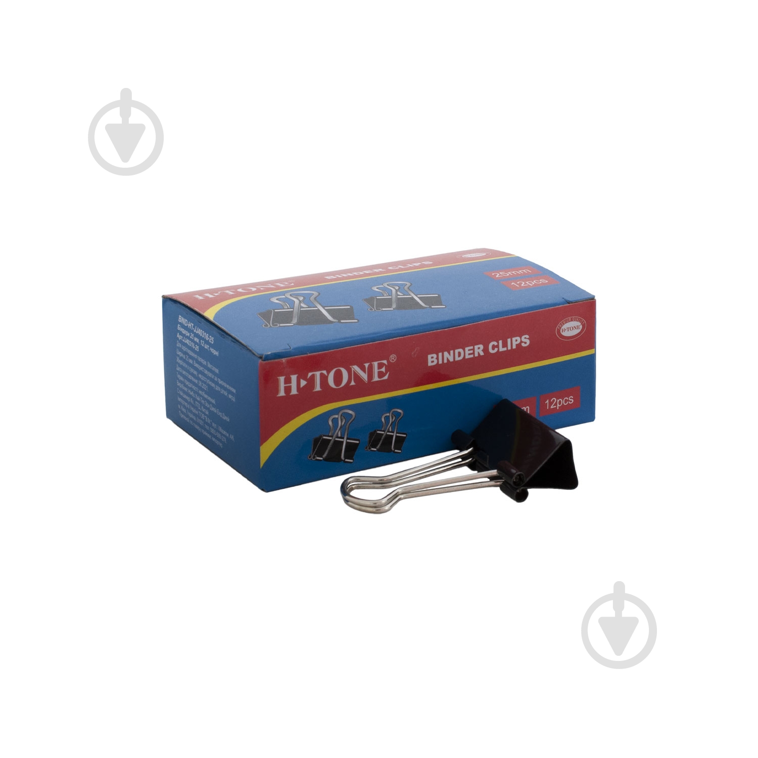 Біндер H-Tone 25 мм 12 шт. JJ40316-25 - фото 1