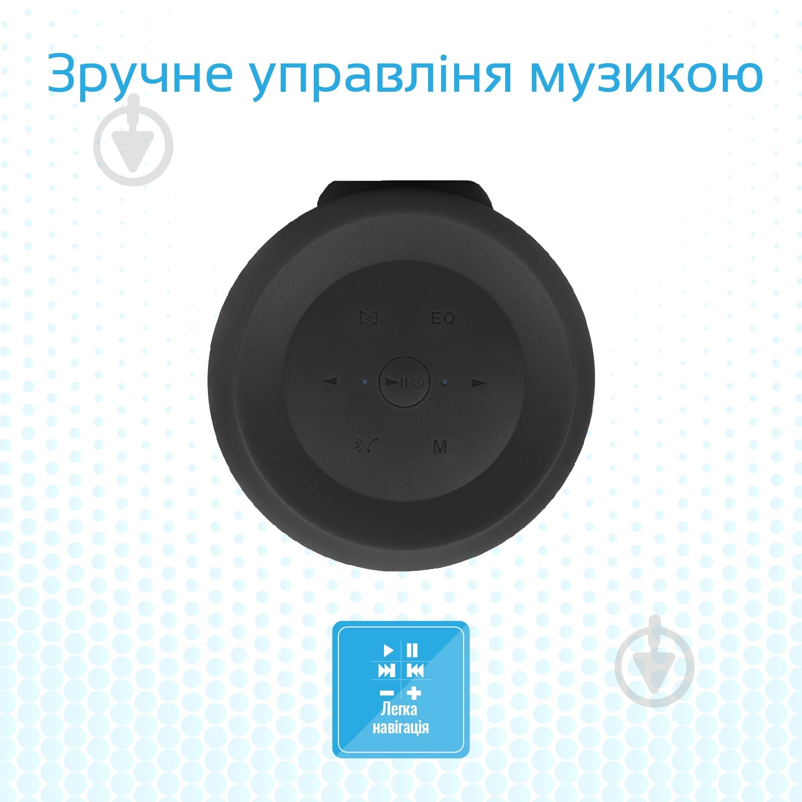 Портативная колонка Promate Silox 2.0 black (silox.black) - фото 2