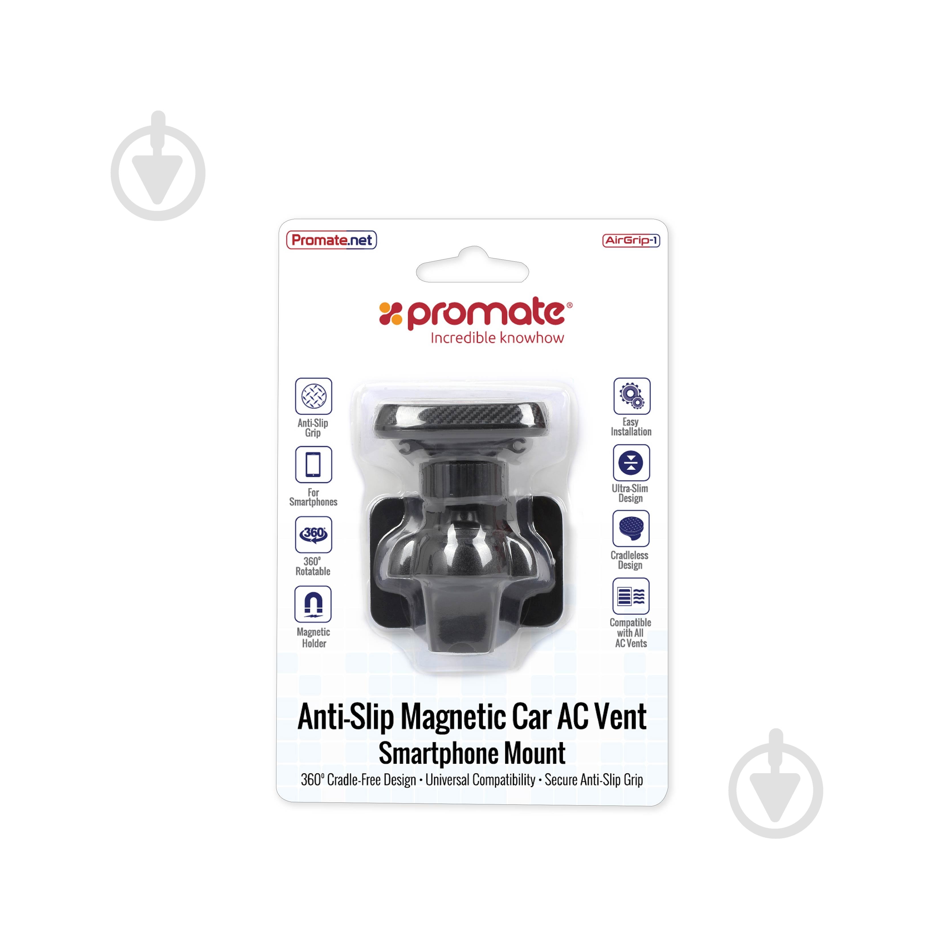 Держатель магнитный Promate AirGrip-1 синий - фото 7