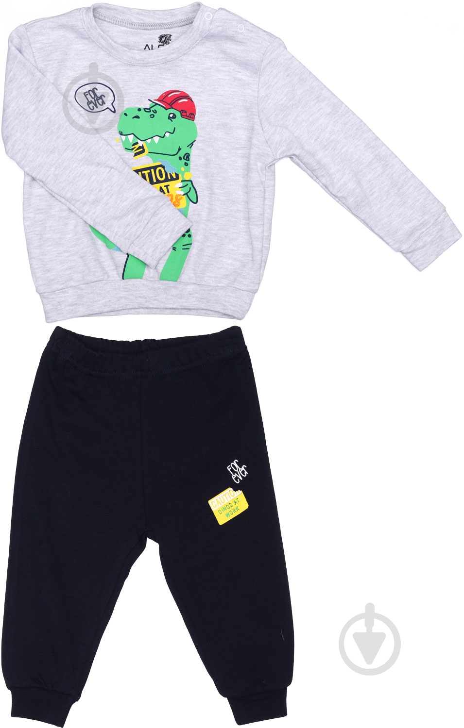 Комплект ALG серый р.86 121408 - фото 1