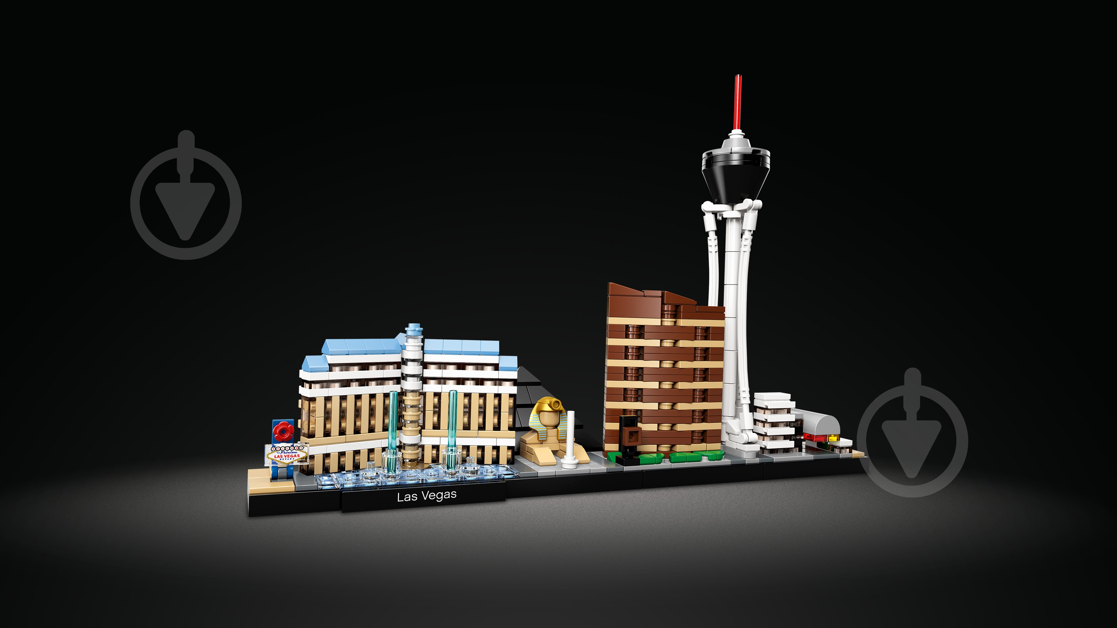 Конструктор LEGO Architecture Лас-Вегас 21047 - фото 5 Конструктор LEGO Architecture Лас-Вегас 21047 - фото 5