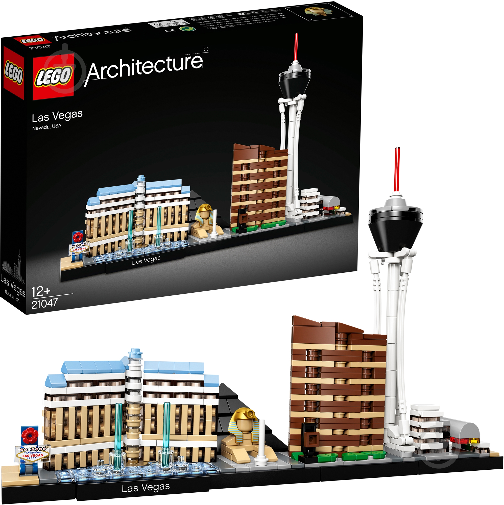 Конструктор LEGO Architecture Лас-Вегас 21047 - фото 2 Конструктор LEGO Architecture Лас-Вегас 21047 - фото 2