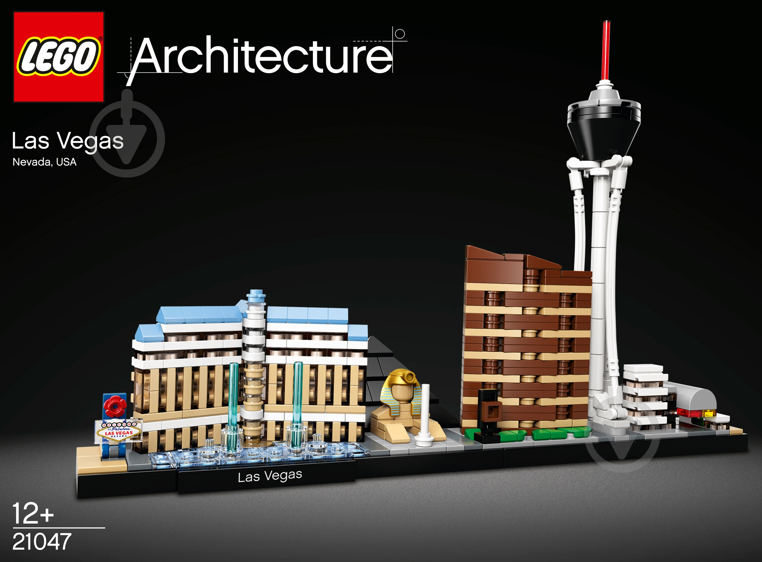 Конструктор LEGO Architecture Лас-Вегас 21047 - фото 7 Конструктор LEGO Architecture Лас-Вегас 21047 - фото 7