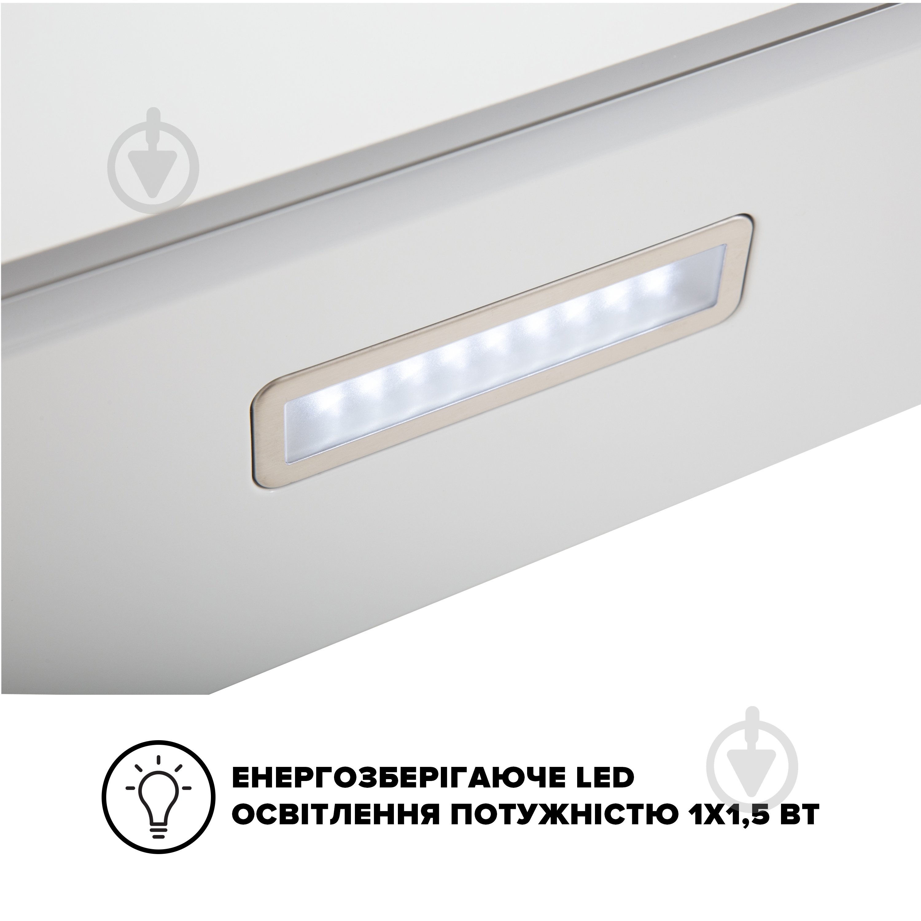 Вытяжка Interline FLOW WH A/60/GL/M - фото 7