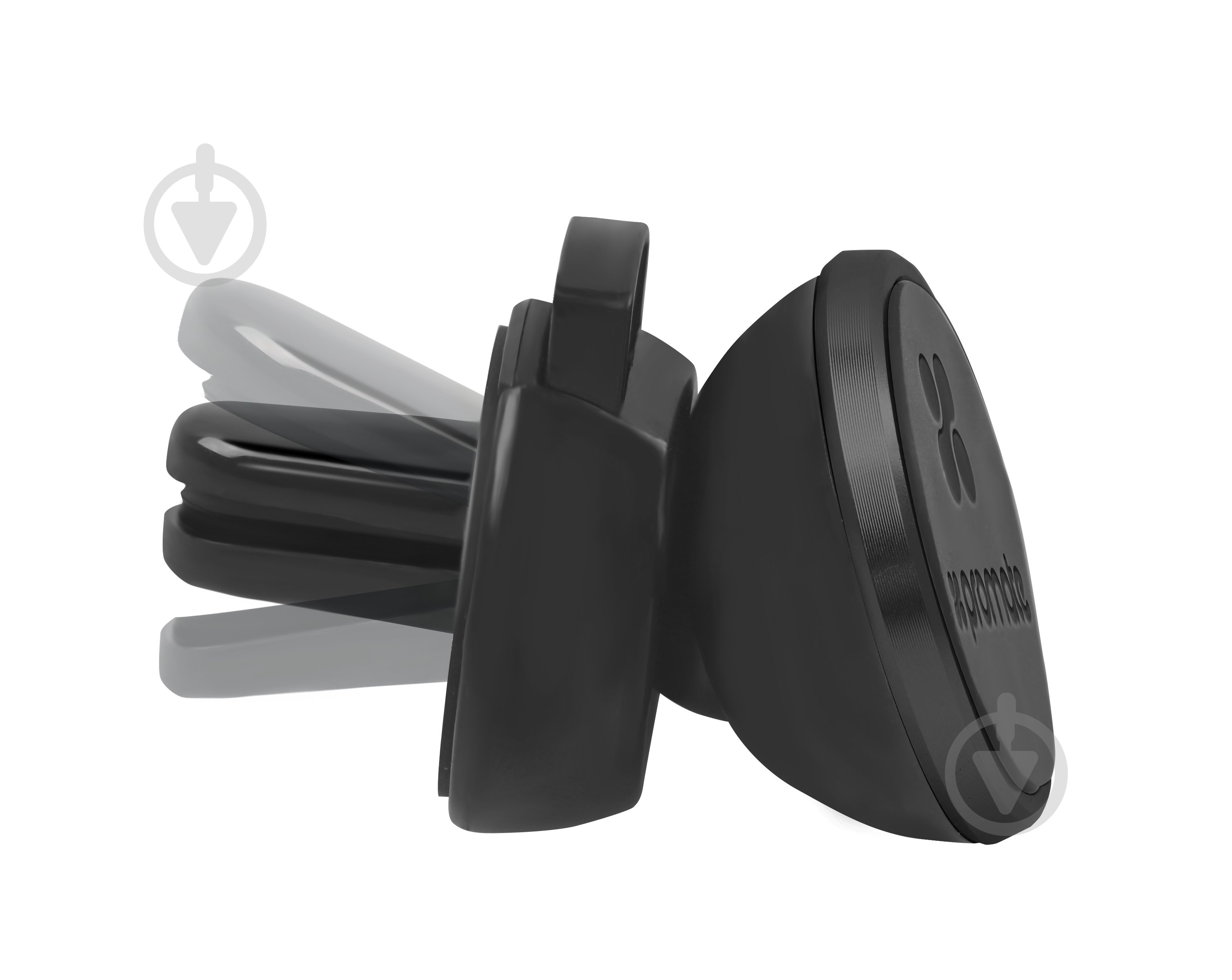 Держатель магнитный Promate VentGrip черный - фото 3