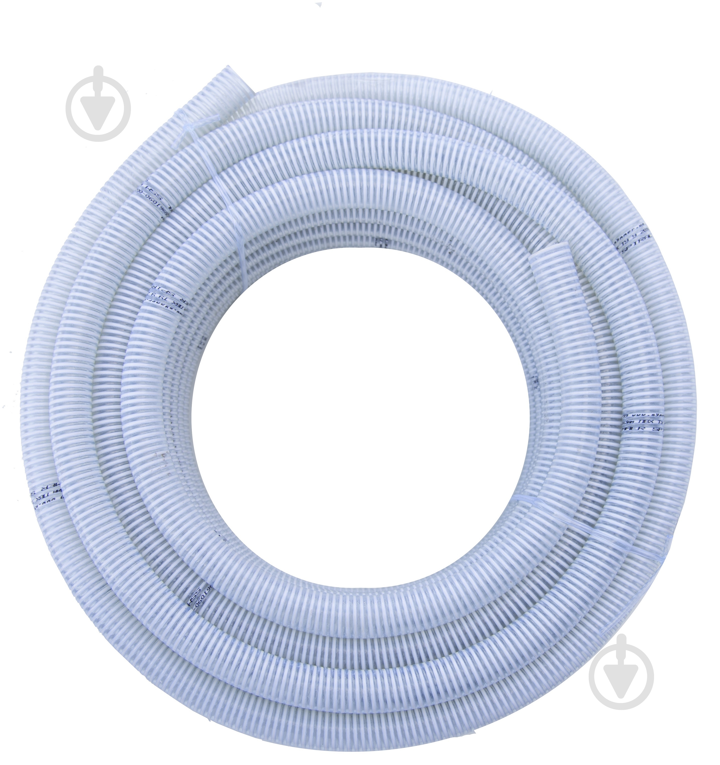 Трубка ПВХ SYMMER Spiral SSM армированная жестким прутком d40x4 мм - фото 1