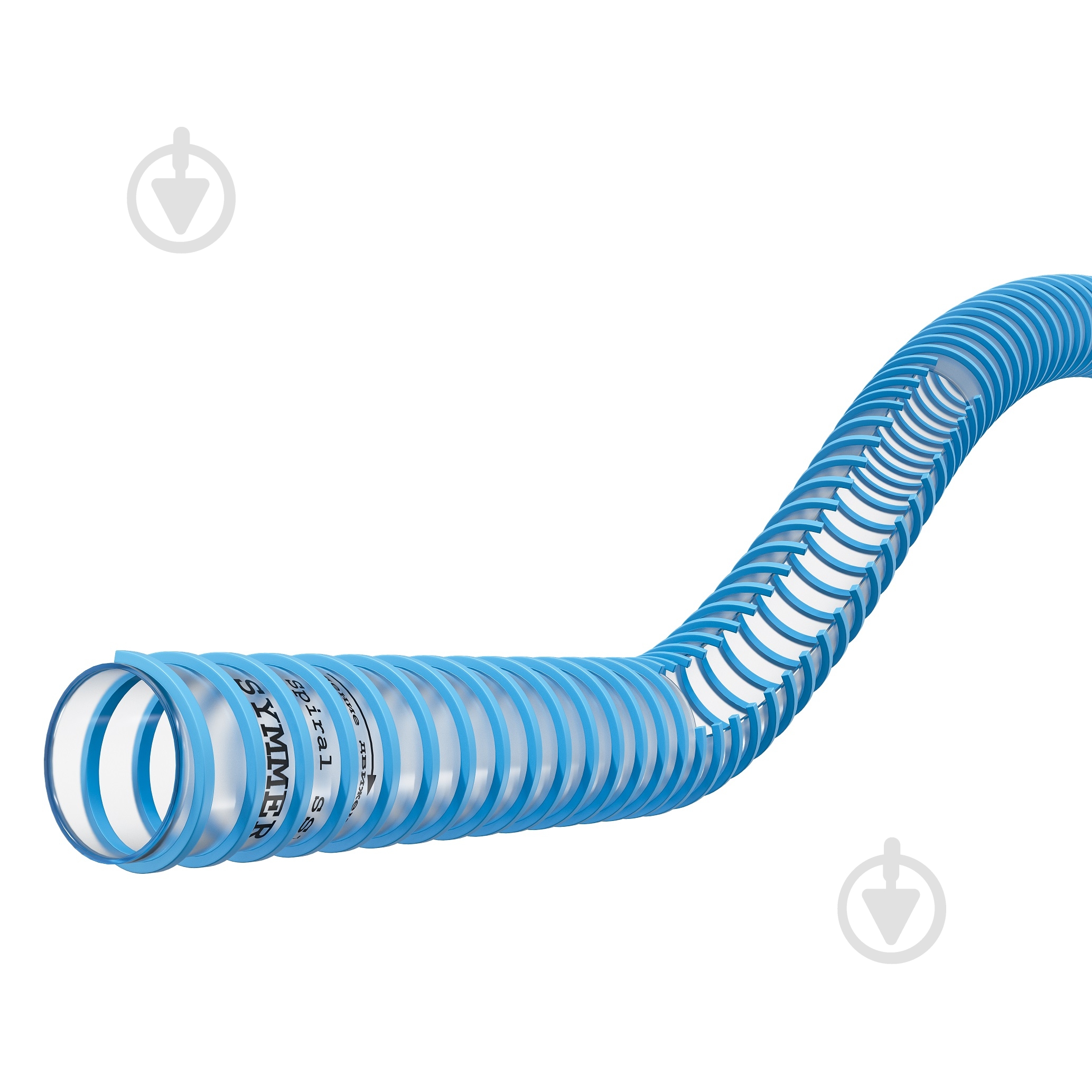 Гофра SYMMER Spiral SSL армированная жестким прутком ∅ 50x0,8 мм - фото 2 Гофра SYMMER Spiral SSL армированная жестким прутком ∅ 50x0,8 мм - фото 2