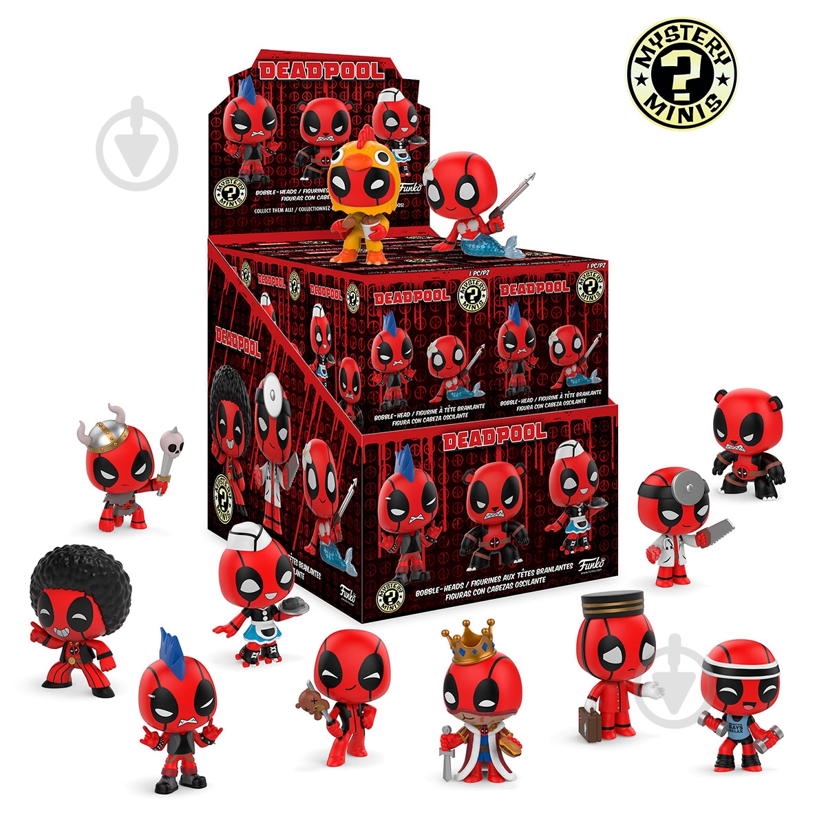 Фигурка Funko Mystery Minis - Deadpool S1 30975 - фото 1 Фигурка Funko Mystery Minis - Deadpool S1 30975 - фото 1