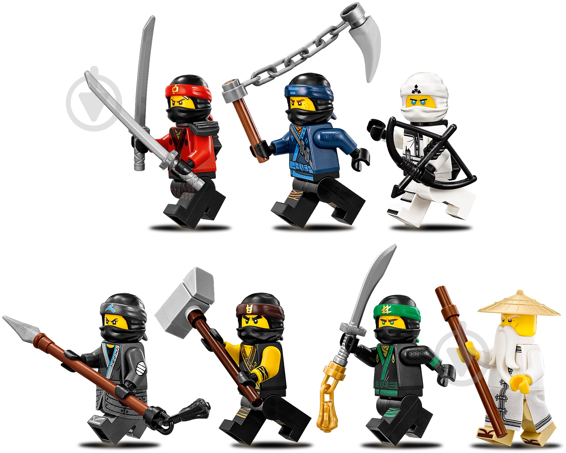Конструктор LEGO Ninjago Летающий корабль Мастера Ву 70618 - фото 8 Конструктор LEGO Ninjago Летающий корабль Мастера Ву 70618 - фото 8