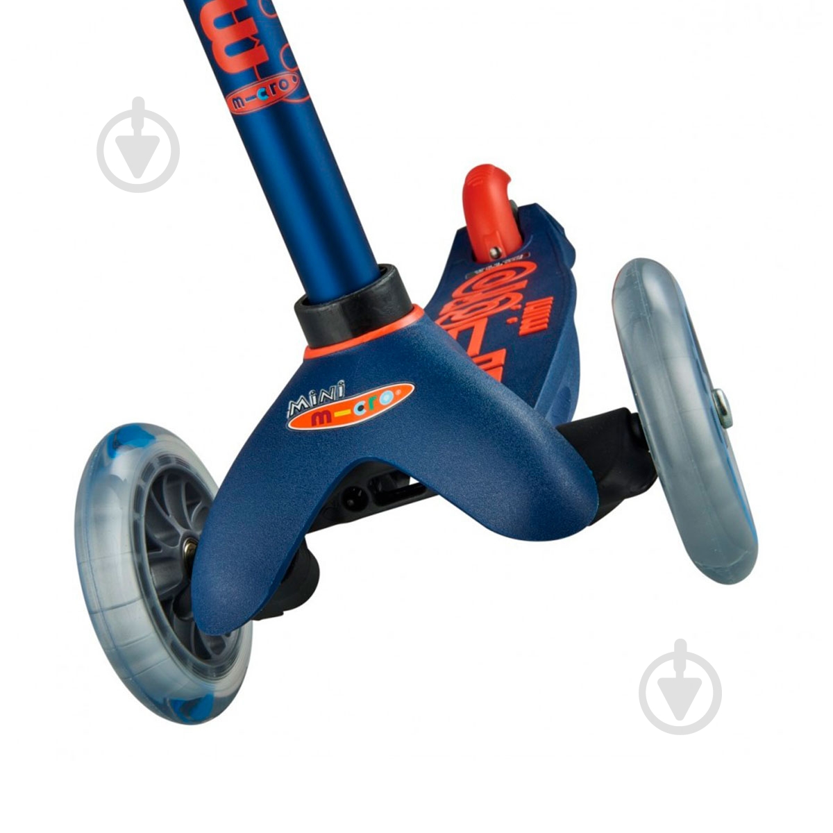 Самокат Micro детский Mini Deluxe LED синий MMD118 - фото 7 Самокат Micro детский Mini Deluxe LED синий MMD118 - фото 7