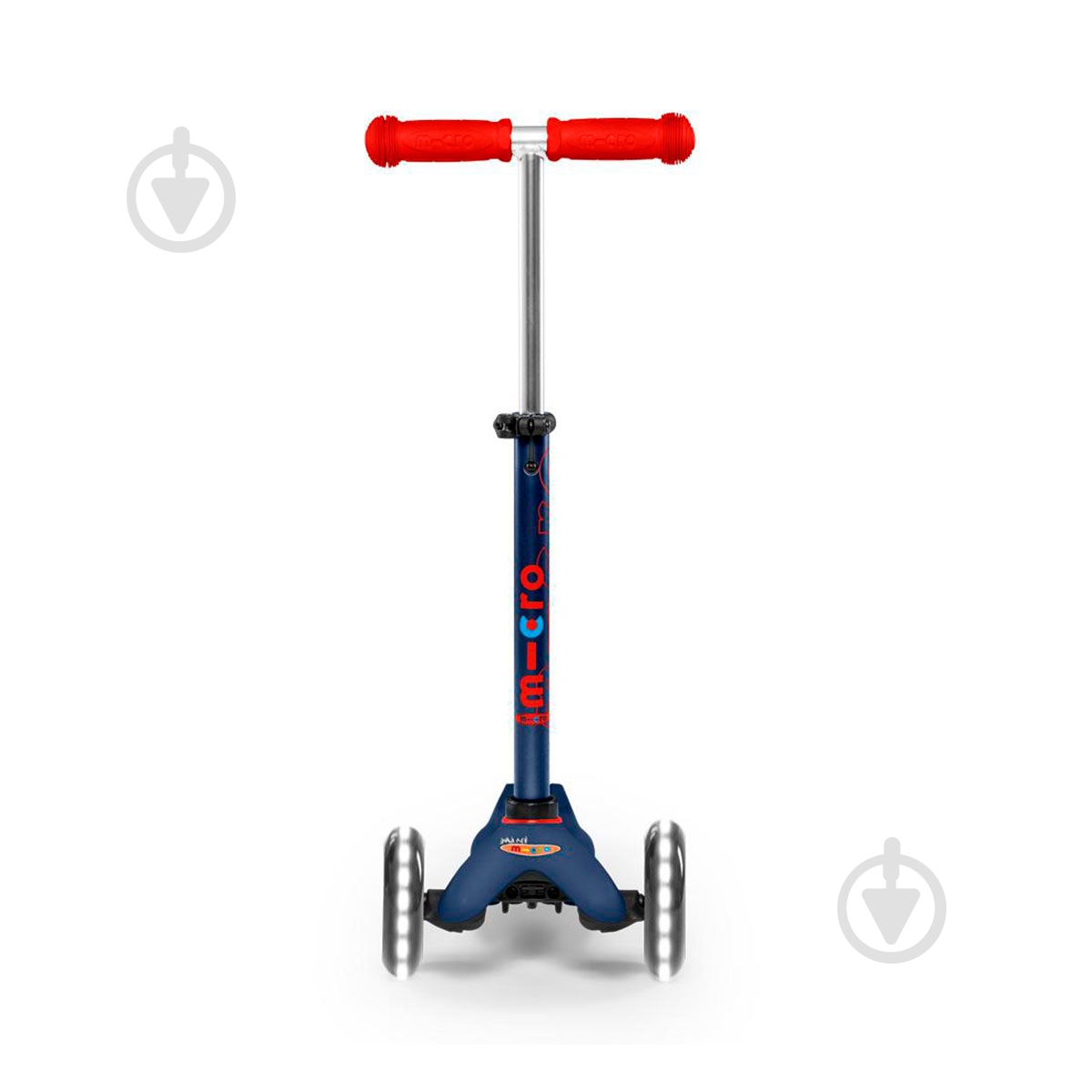 Самокат Micro детский Mini Deluxe LED синий MMD118 - фото 2 Самокат Micro детский Mini Deluxe LED синий MMD118 - фото 2