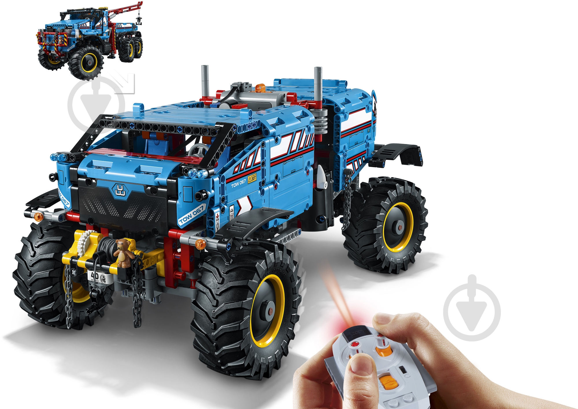 Конструктор LEGO Technic Аварийный внедорожник 6х6 42070 - фото 8