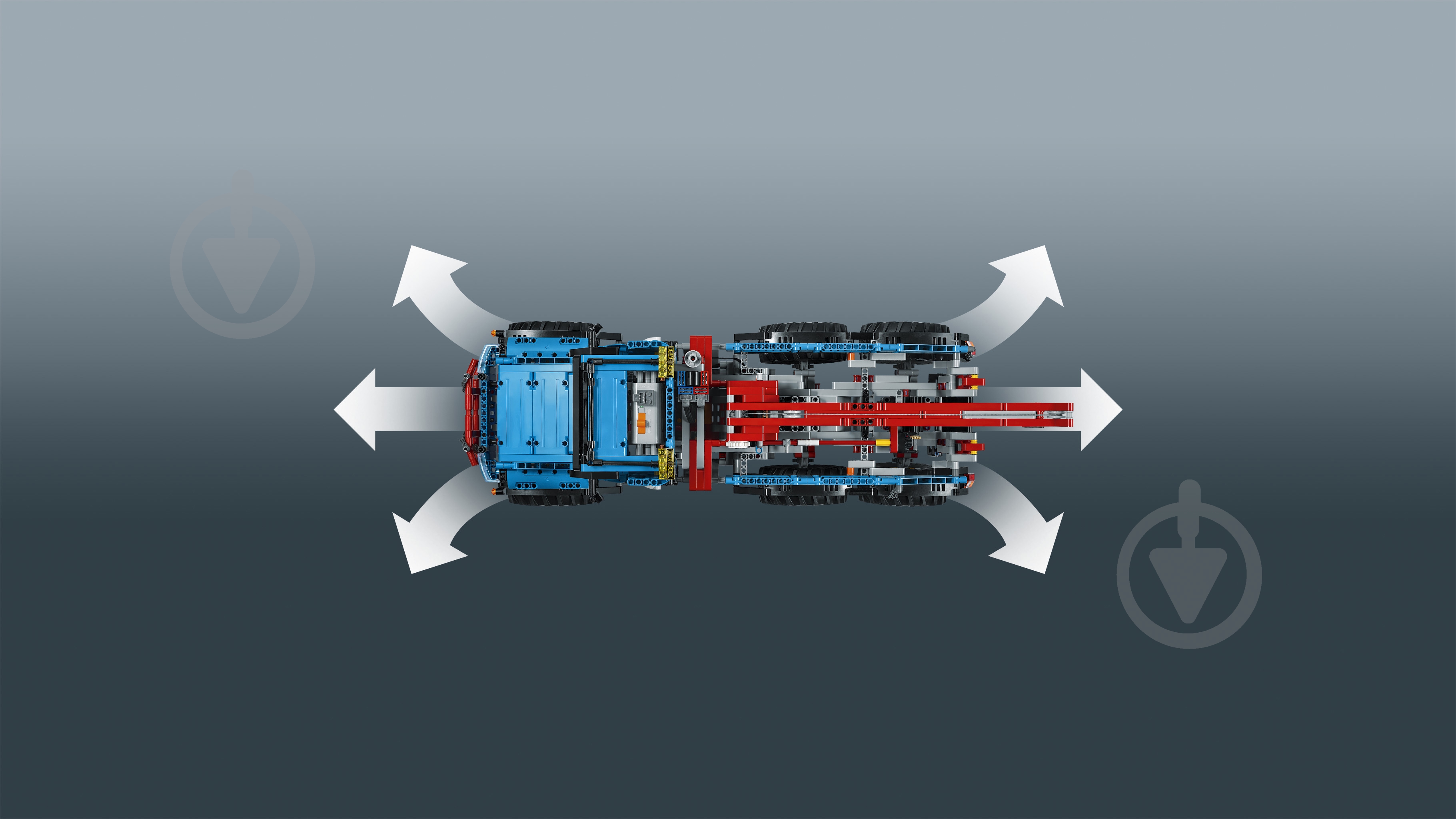 Конструктор LEGO Technic Аварийный внедорожник 6х6 42070 - фото 12