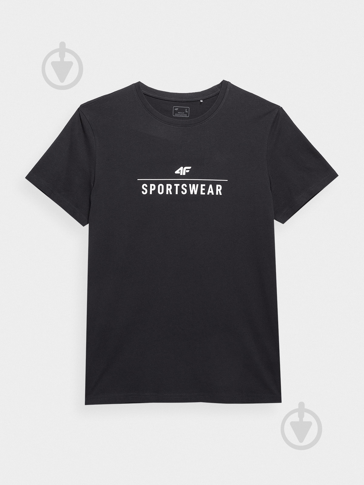 Футболка 4F TSHIRT M539 4FSS23TTSHM539-30S р.M черный - фото 1