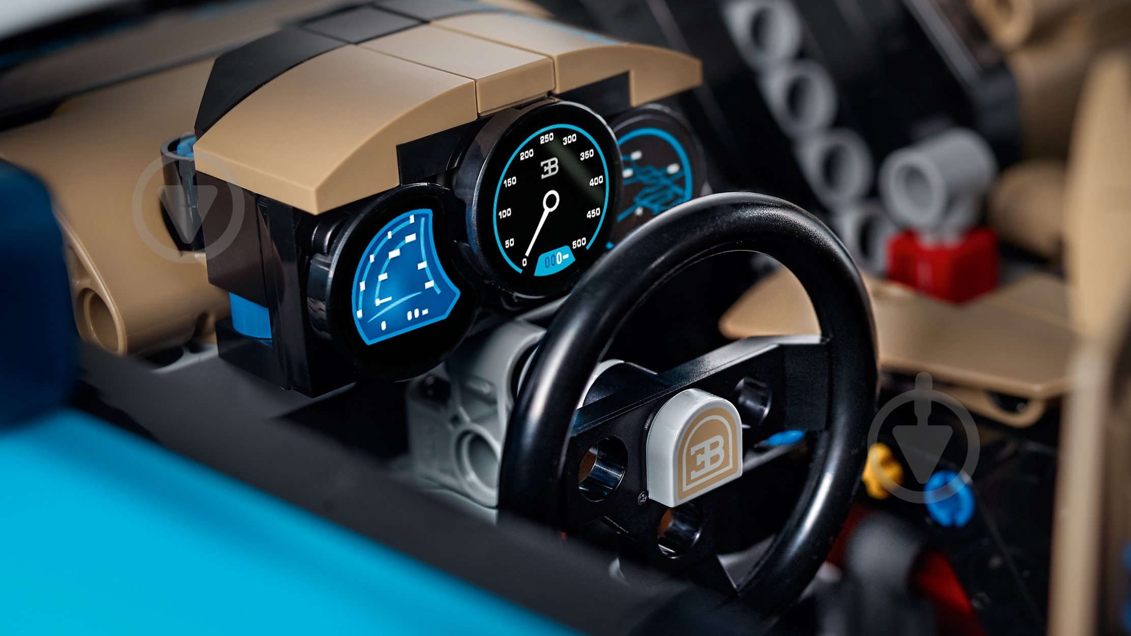 Конструктор LEGO Technic Автомобиль Bugatti Chiron 42083 - фото 36 Конструктор LEGO Technic Автомобиль Bugatti Chiron 42083 - фото 36