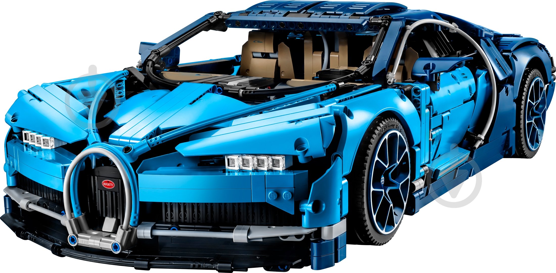 Конструктор LEGO Technic Автомобиль Bugatti Chiron 42083 - фото 7 Конструктор LEGO Technic Автомобиль Bugatti Chiron 42083 - фото 7