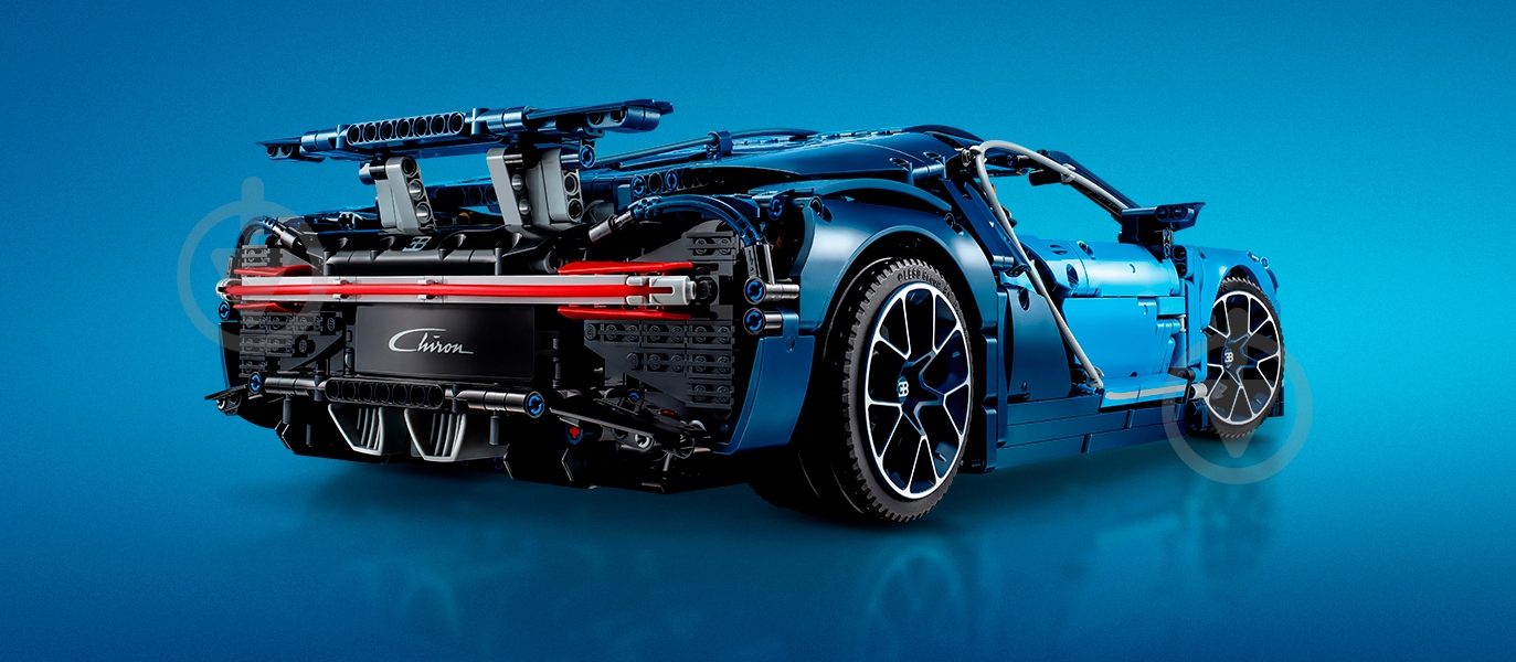 Конструктор LEGO Technic Автомобиль Bugatti Chiron 42083 - фото 31 Конструктор LEGO Technic Автомобиль Bugatti Chiron 42083 - фото 31