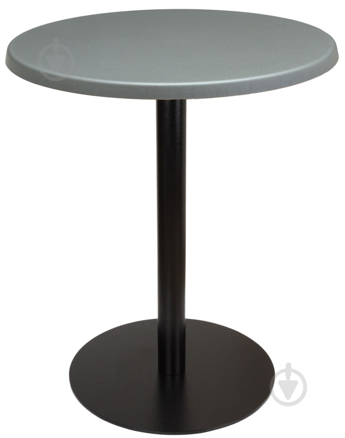 Стіл обідній Topalit 800 мм Brushed Silver 0107 - фото 1 Стіл обідній Topalit 800 мм Brushed Silver 0107 - фото 1