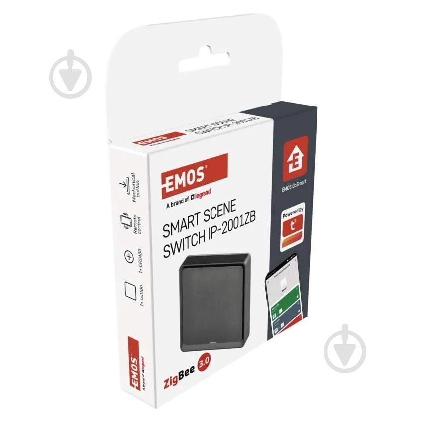 Выключатель дистанционный H5014 GoSmart ZigBee CR2430 - фото 9 Выключатель дистанционный H5014 GoSmart ZigBee CR2430 - фото 9