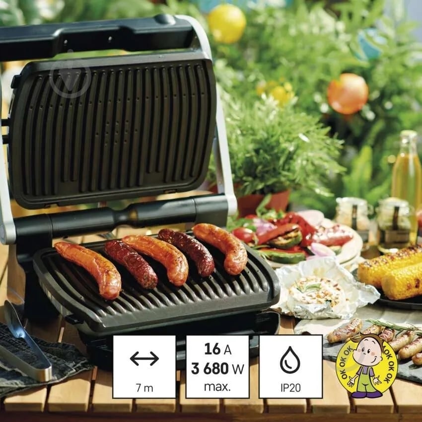 Подовжувач Emos 1,5 мм² 16A 3680 Вт із заземленням 1 гн. білий 7 м P0127R - фото 6