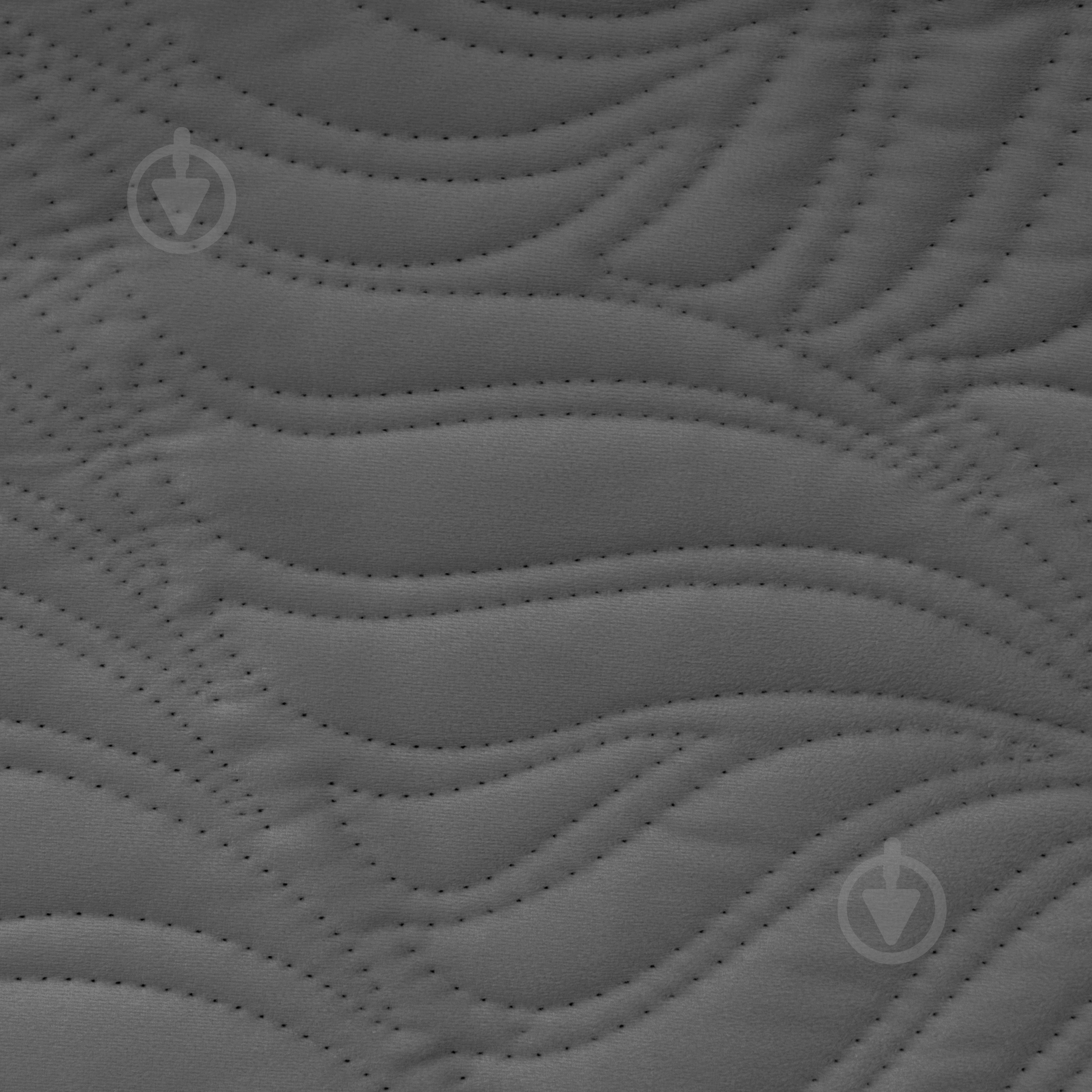 Покрывало Leaf 240x220 см La Nuit серый - фото 4