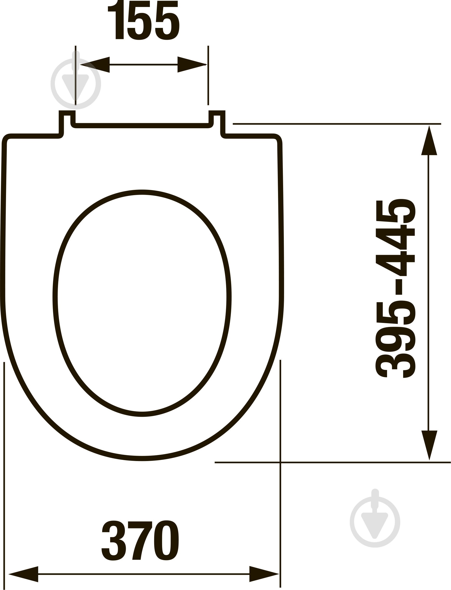 Кришка до компакту Jika Lyra Plus - фото 2