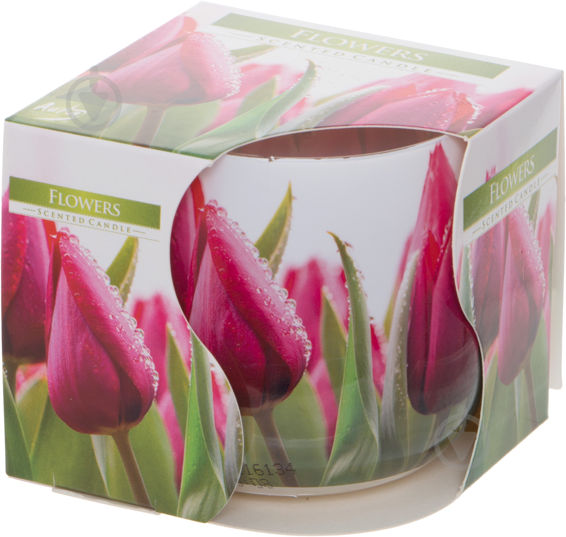 Свеча ароматическая Bispol в стакане Цветы sn71/07 - фото 2 Свеча ароматическая Bispol в стакане Цветы sn71/07 - фото 2