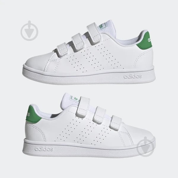 Кроссовки Adidas ADVANTAGE CF C GW6494 р.33 белые - фото 2 Кроссовки Adidas ADVANTAGE CF C GW6494 р.33 белые - фото 2