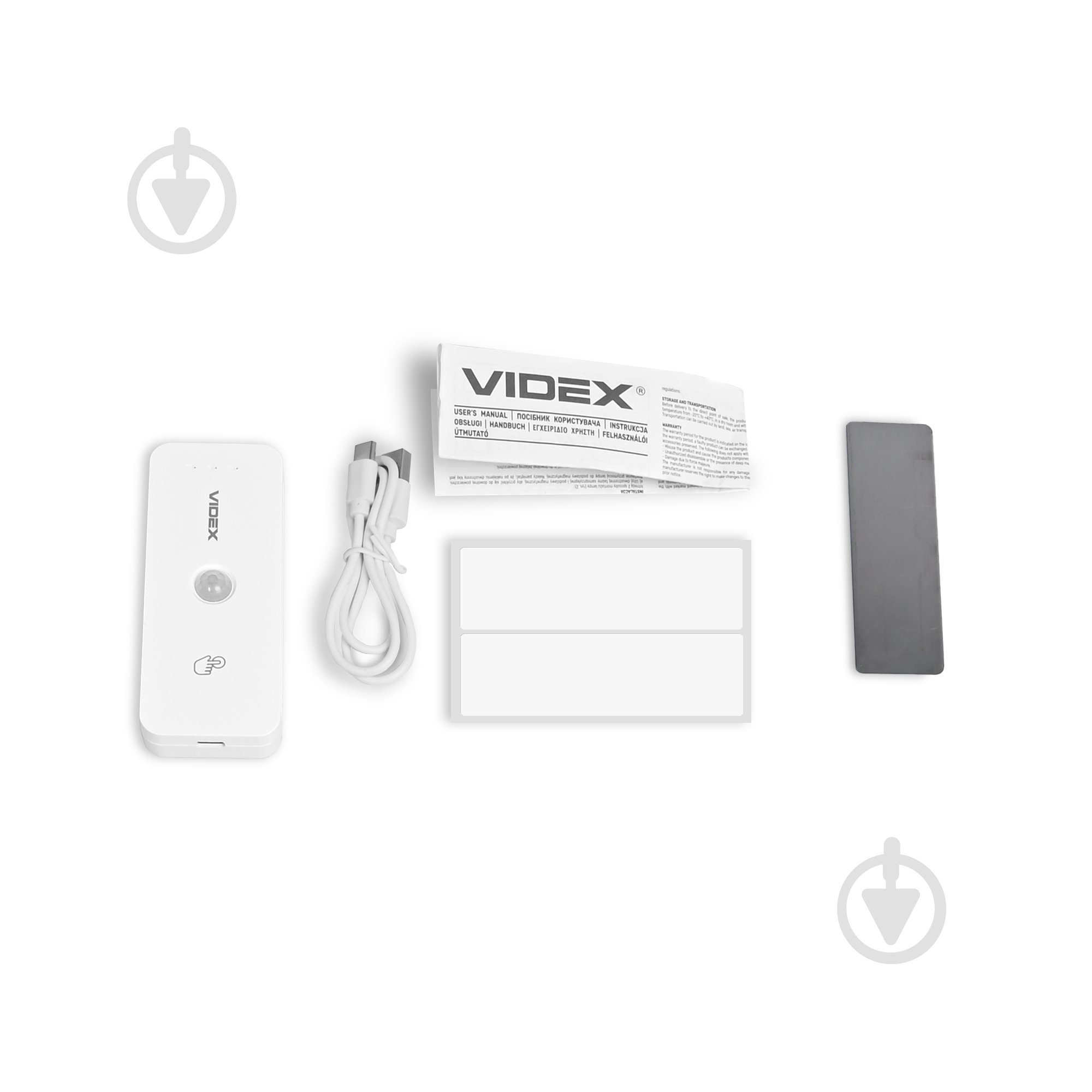 Світильник-нічник LED Videx LED з датчиком руху VL-NL053W-S 50Lm 3000K-6500K білий 28222 - фото 4 Світильник-нічник LED Videx LED з датчиком руху VL-NL053W-S 50Lm 3000K-6500K білий 28222 - фото 4