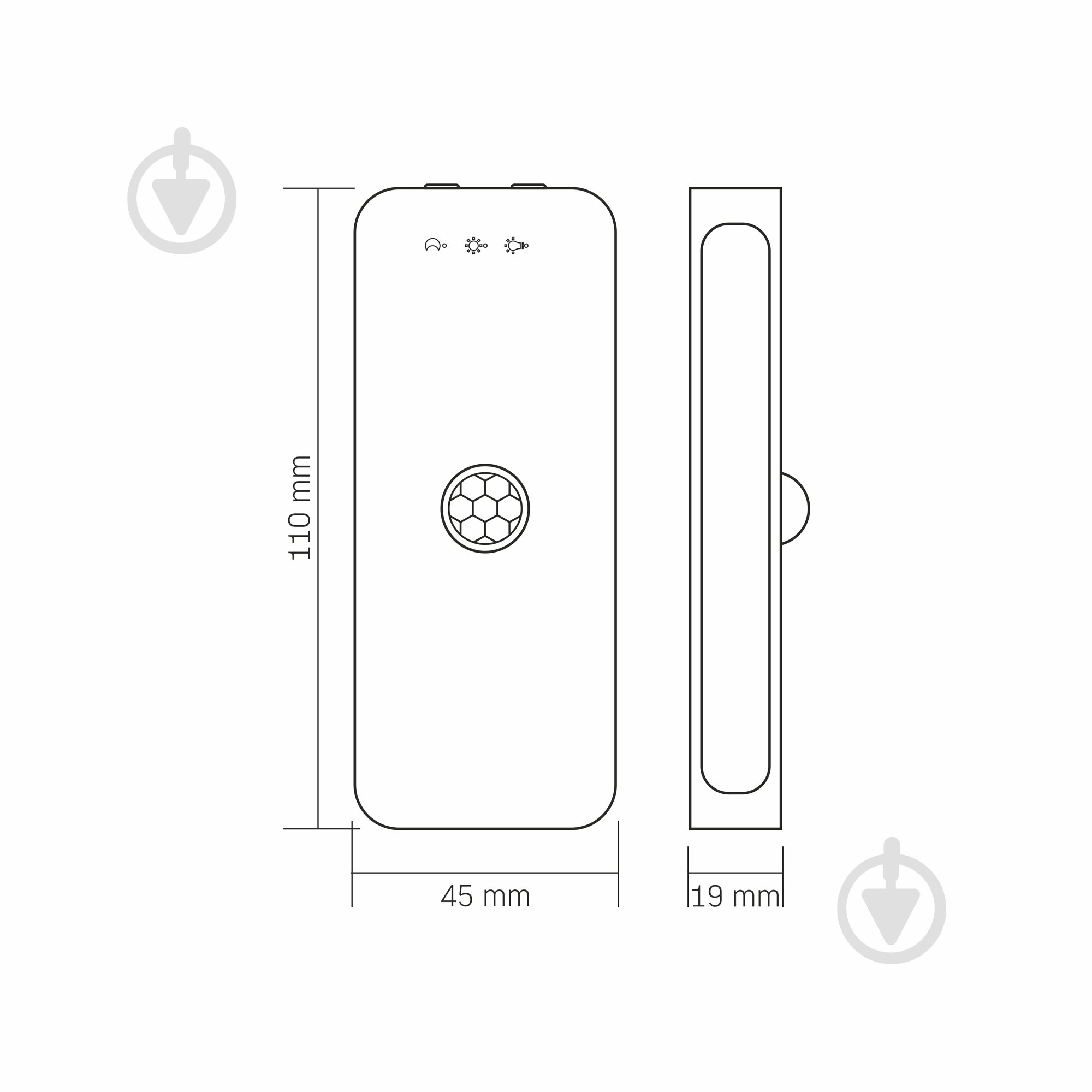 Світильник-нічник LED Videx LED з датчиком руху VL-NL053W-S 50Lm 3000K-6500K білий 28222 - фото 10 Світильник-нічник LED Videx LED з датчиком руху VL-NL053W-S 50Lm 3000K-6500K білий 28222 - фото 10