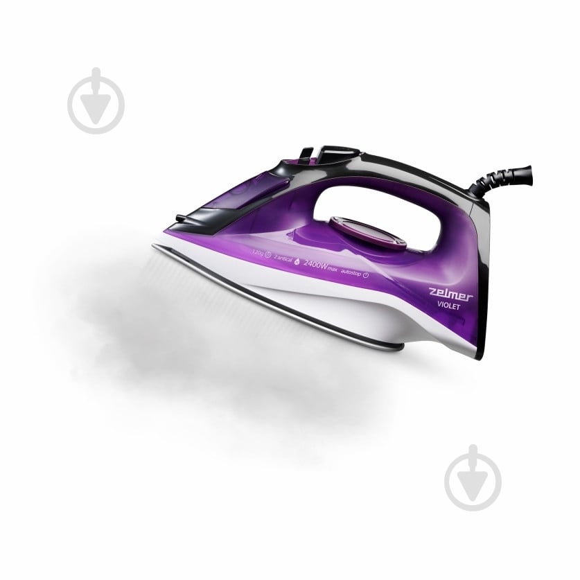 Праска Zelmer парова ZIR1515 Violet - фото 2
