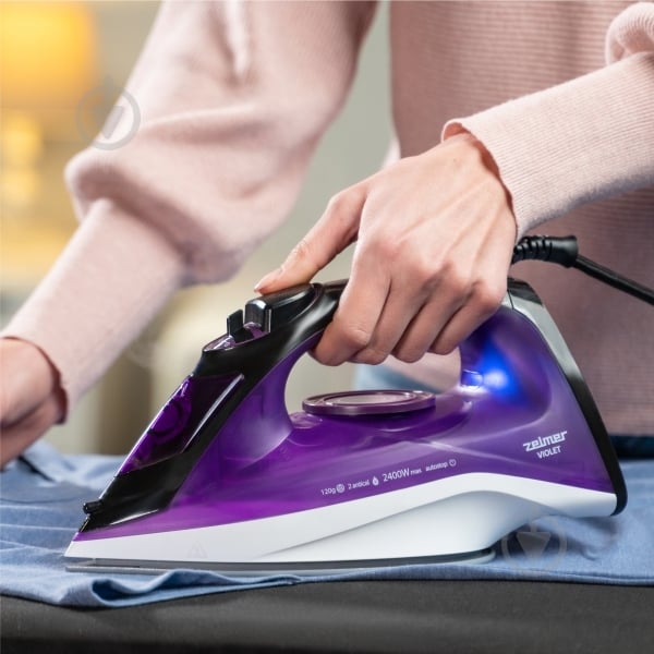 Праска Zelmer парова ZIR1515 Violet - фото 5