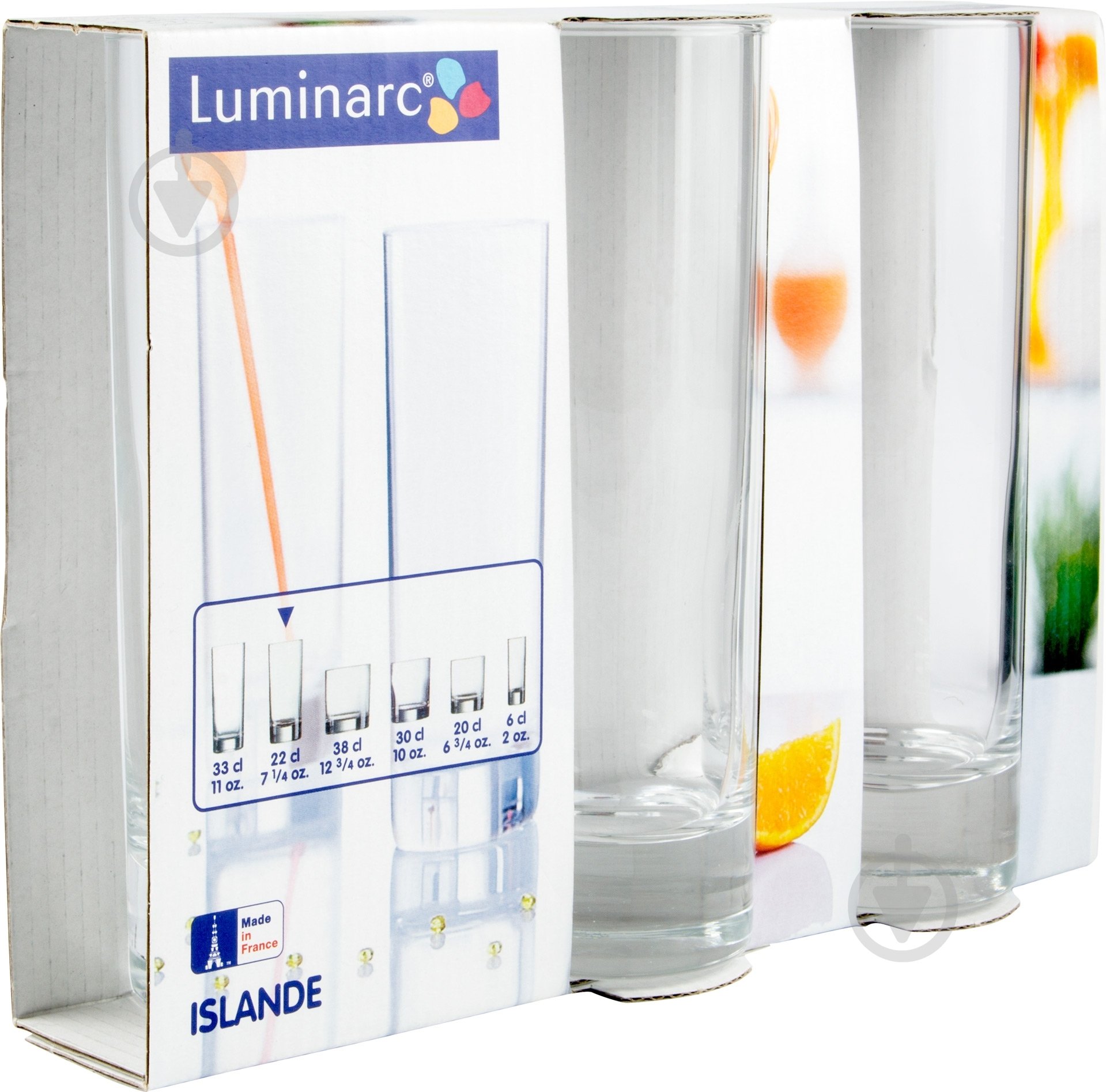 Набор стаканов Luminarc Islande 220 мл 3 шт. - фото 2