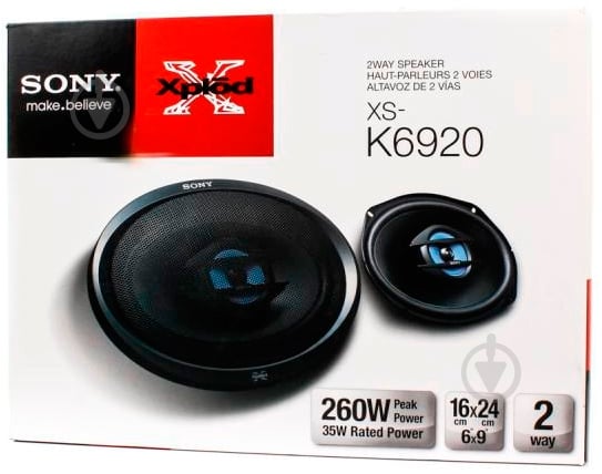 Автоакустика Sony XSK6920.EUR - фото 3
