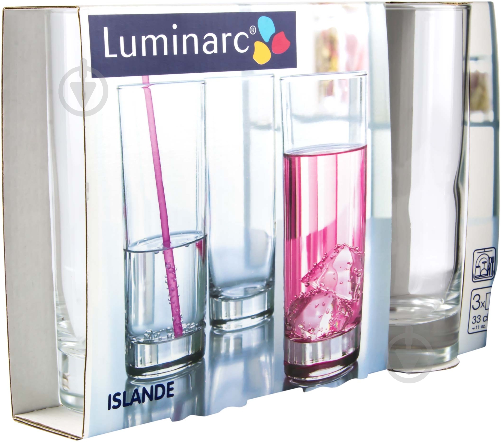 Набор стаканов Luminarc Islande 330 мл 3 шт. - фото 2
