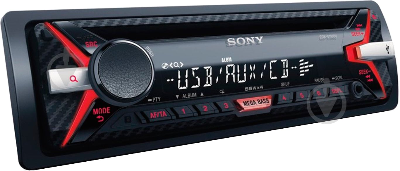 Автомагнитола Sony CDX-G1100U - фото 2 Автомагнитола Sony CDX-G1100U - фото 2