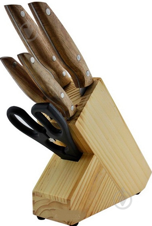 Набор ножей в колоде Vincent 6 предметов Vincent - фото 1