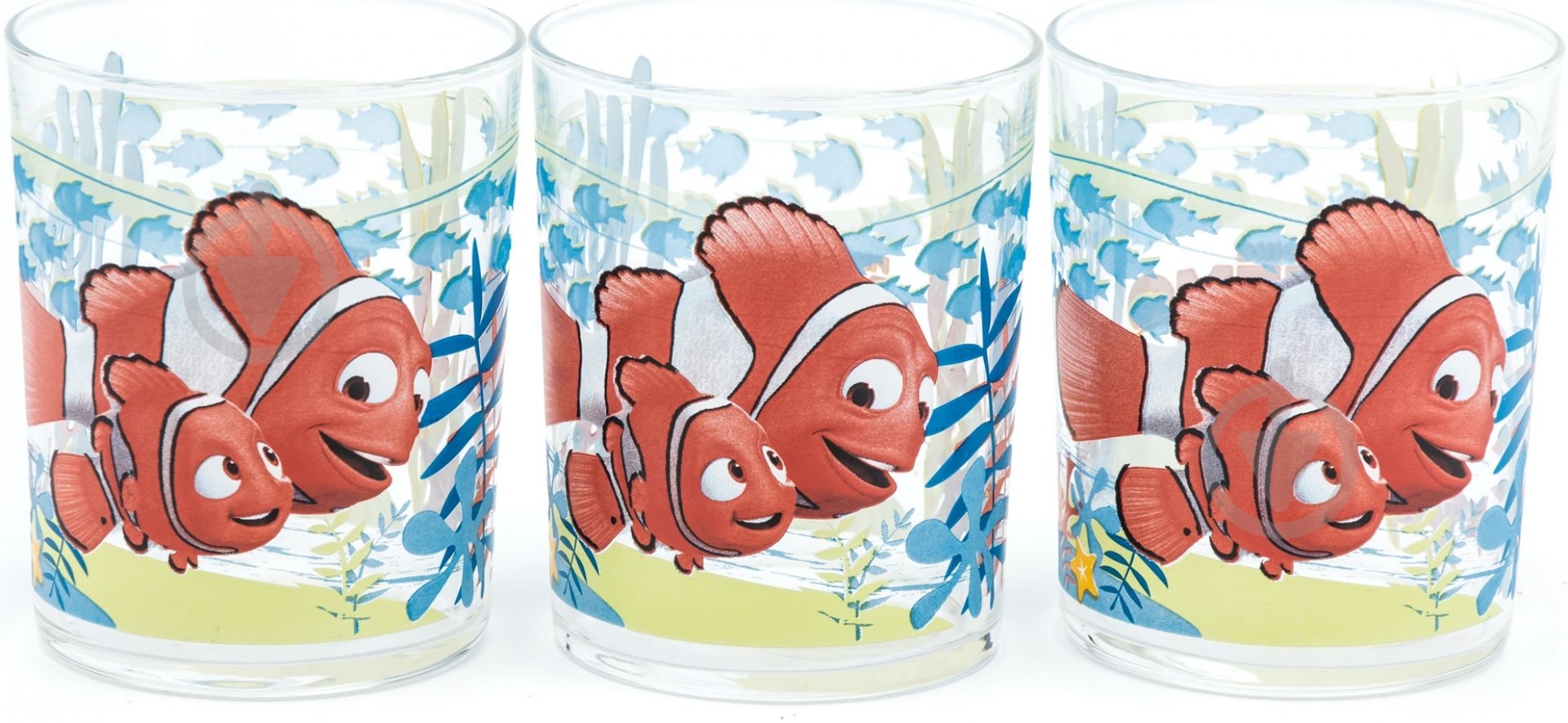 Набір склянок низьких Disney Luminarc Disney Nemo 21584 300 мл 3 шт. - фото 2