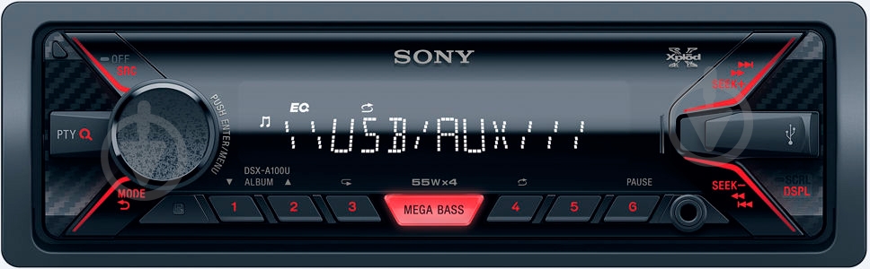 Автомагнитола Sony DSX-A100U - фото 1