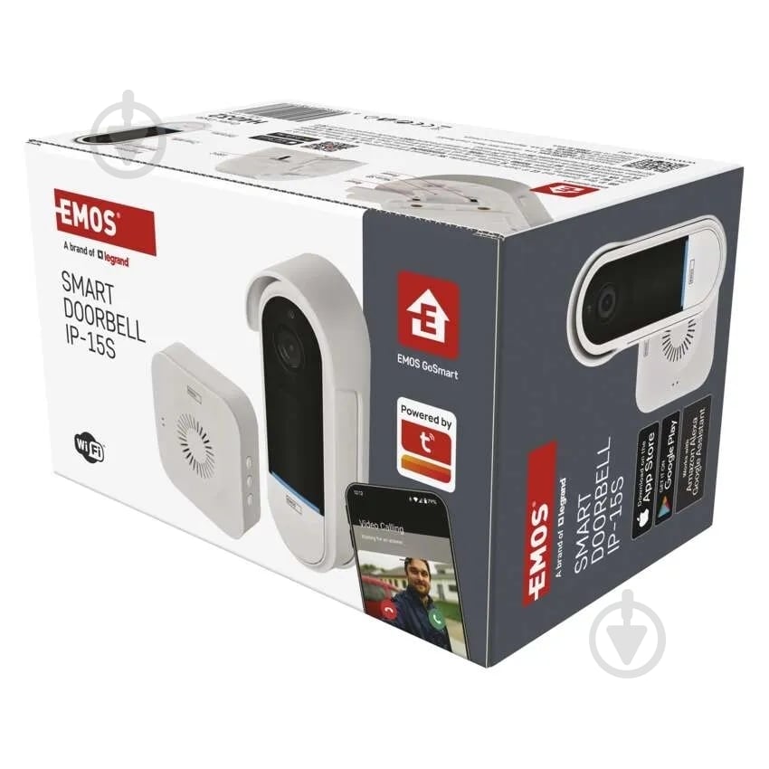 IP-відеодомофон Emos GoSmart 6700 mAh IP65 з Wi-Fi H4032 - фото 3 IP-відеодомофон Emos GoSmart 6700 mAh IP65 з Wi-Fi H4032 - фото 3