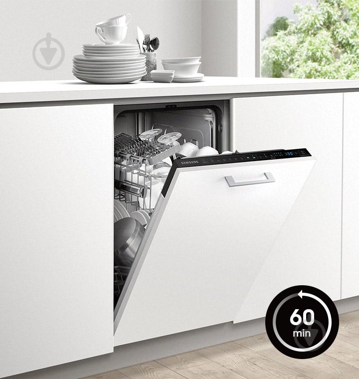 Вбудовувана посудомийна машина Samsung DW50R4070BB/WT - фото 16