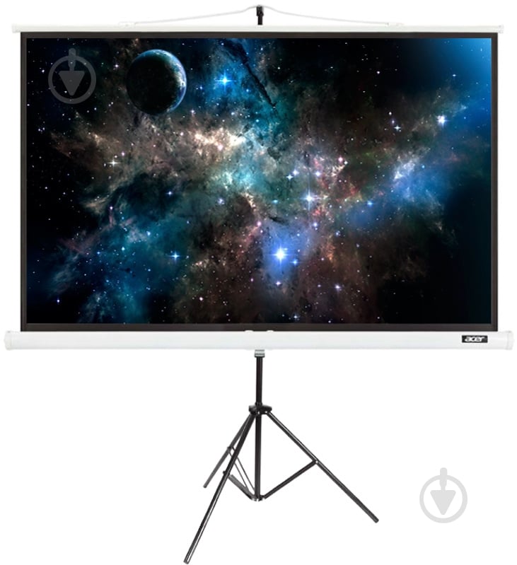 Проекційний екран на тринозі T87-S01MW 174*130см (4:3) - фото 2