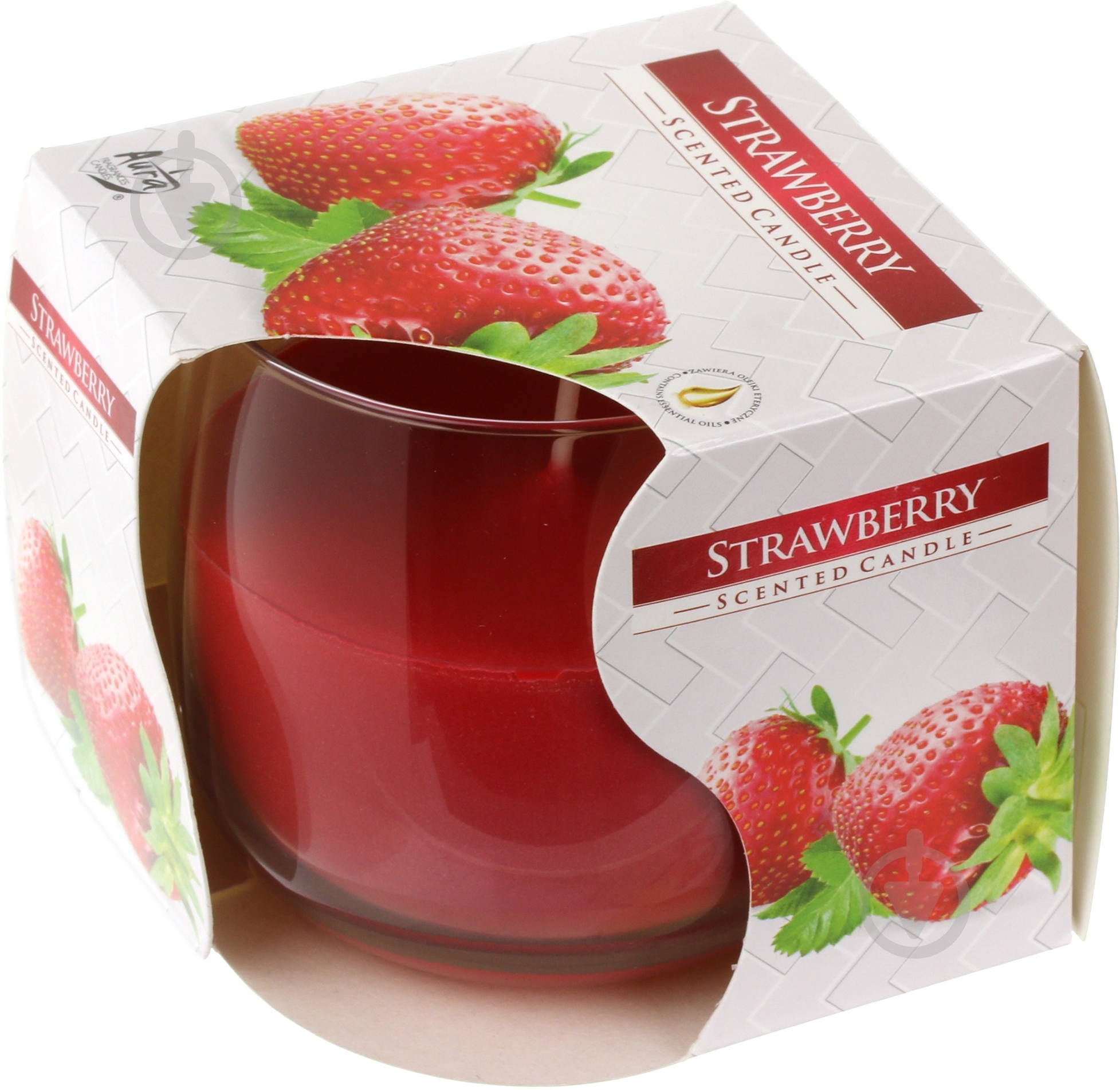 Свеча ароматическая Bispol sn71-73 Крубника - фото 3