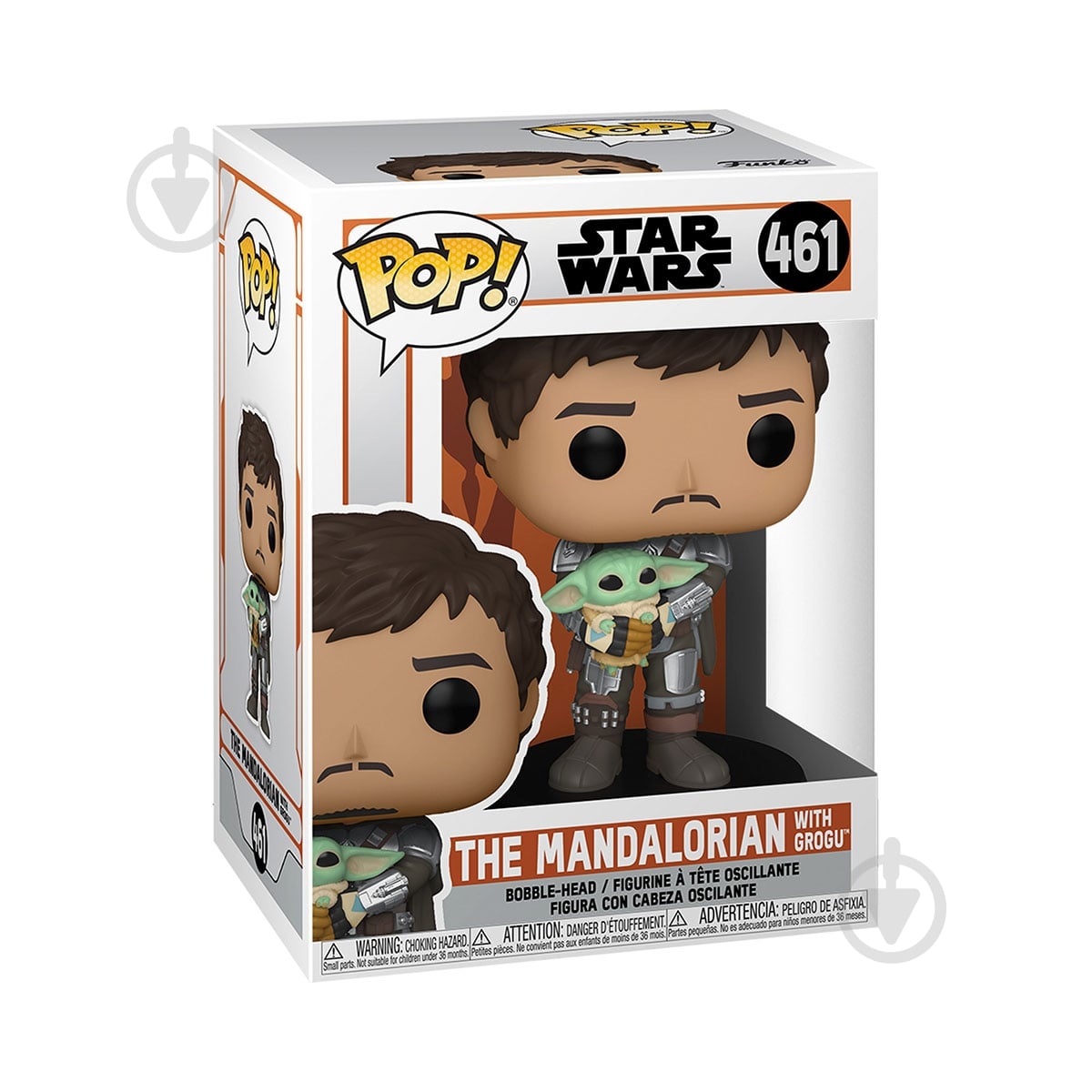 Фигурка Funko POP! - Мандалорец с Грогу 54525 - фото 3 Фигурка Funko POP! - Мандалорец с Грогу 54525 - фото 3