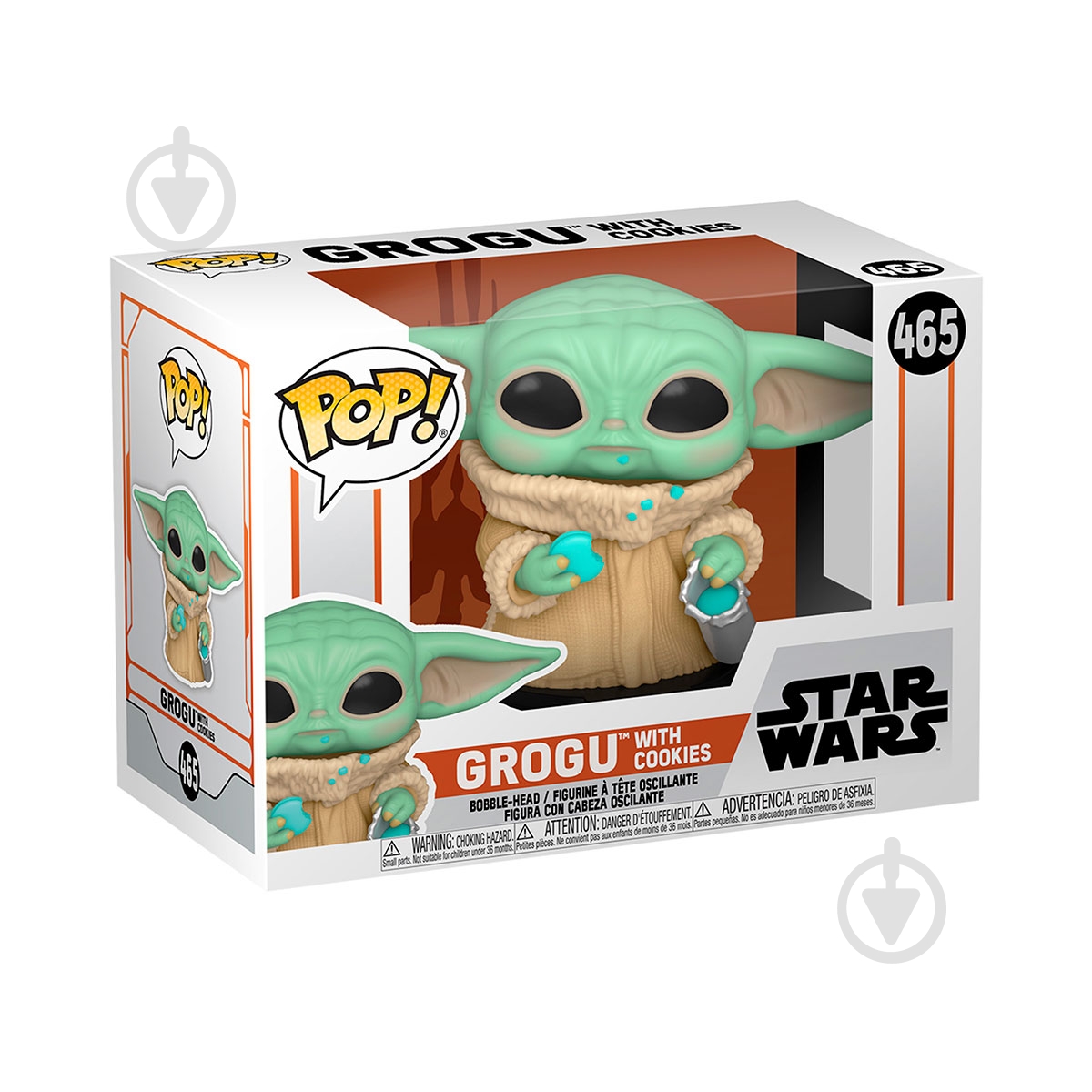Фигурка Funko POP! - Малыш Грогу с печеньем 54531 - фото 3 Фигурка Funko POP! - Малыш Грогу с печеньем 54531 - фото 3