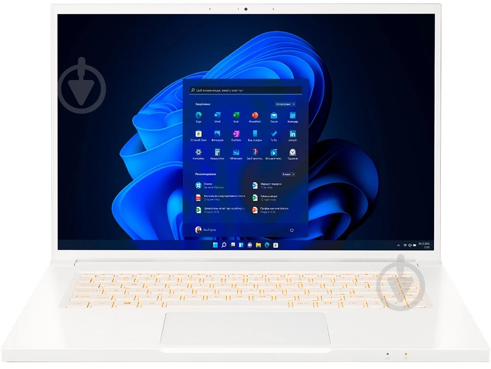 Ноутбук Acer ConceptD 16" (NX.C6TEU.004) white - фото 1